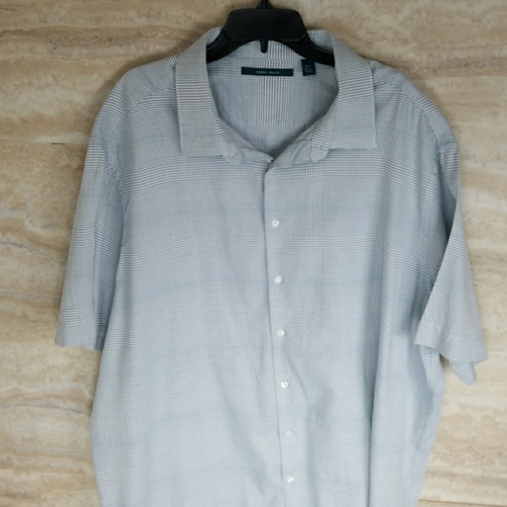 Blue Perry Ellis Button down shirt